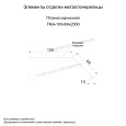 Планка карнизная 100х69х2000 (ПЭ-01-3000-0.5)